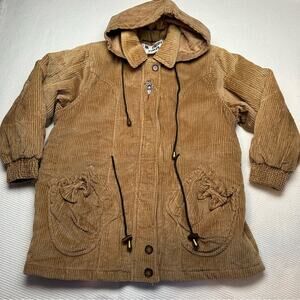 Vintage modern times sailor moon corduroy cropped sleeve jacket